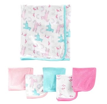 BG / Acc / Towel and Washcloth Set / Multi / Simple Joys by Carter's