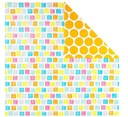 Reg / Papel / Reversible Wrapping Paper, Baby Love (Pack of 3, 120 sq. ft.)(11.15 mts2 x rollo) (Venta Individual) Hallmark