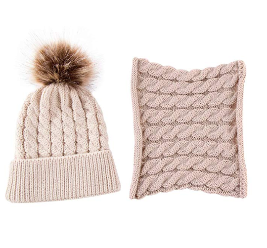 BB / Acc / Gorro para niño(a) + bufanda / (0-3 Años)