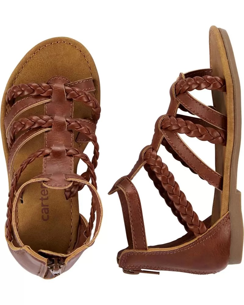 TG / Talla 8 / Sandalias / Gladiador /  Carter's