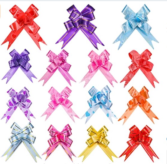 Reg / Lazos / Mini Gift Wrapping Bows / 2.7 Inches (VENTA INDIVIDUAL)
