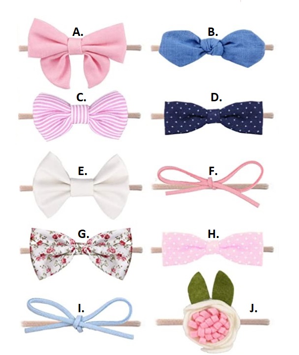 BG / Acc / Vinchas de nylon / (VENTA INDIVIDUAL)