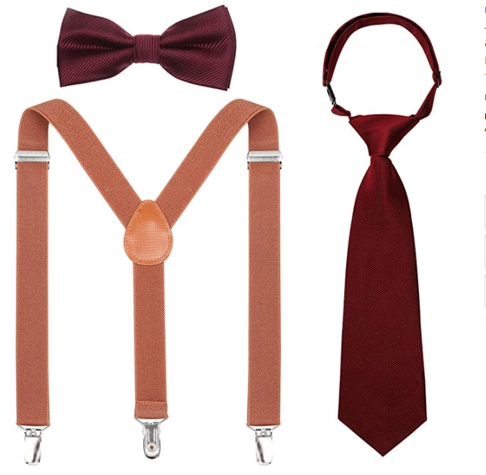 [AMA-0378] Tirantes + Corbatín + Corbata / AMA-0378