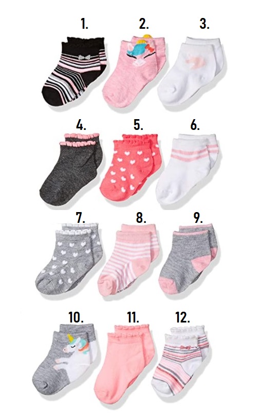 Calcetines p/niñas 12-24 meses / Venta Individual / REF-0430