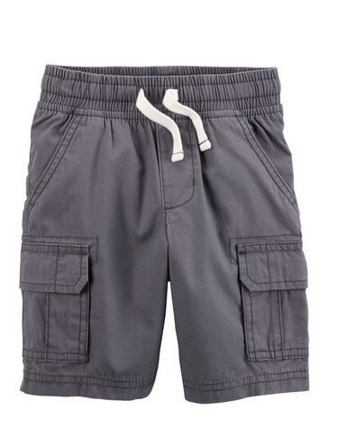 [224G586] BB / 12M / Shorts / Pull-On Cargo / Grey  / 224G586 / Carter's